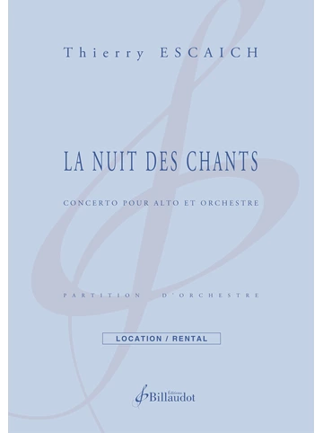 La Nuit des chants Visuell